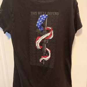 Woman’s grunt shirt